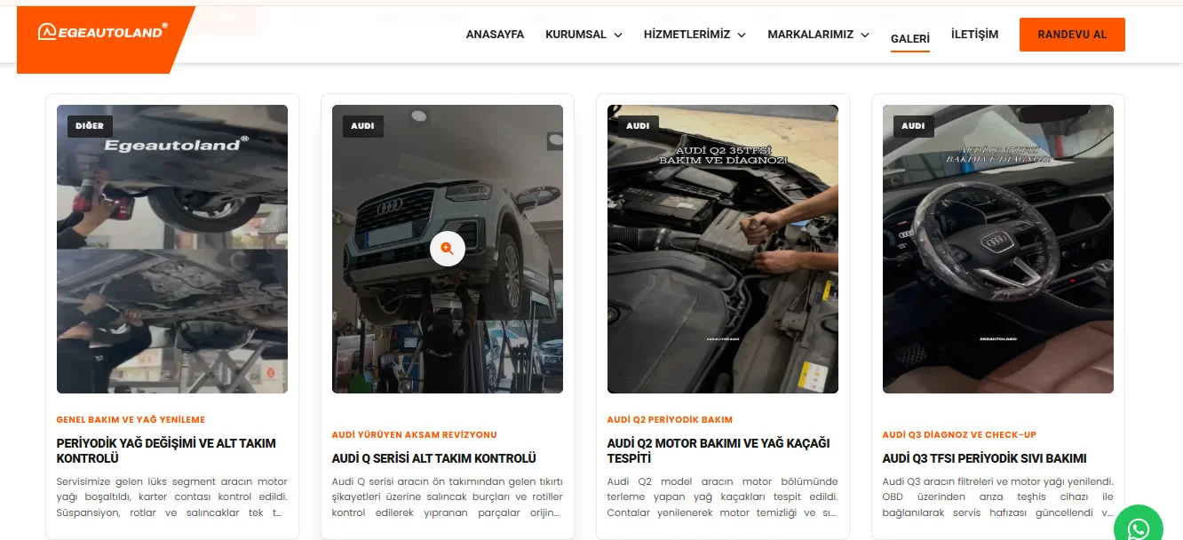 Ege Autoland Yol Tarifi ve İletişim Bilgileri