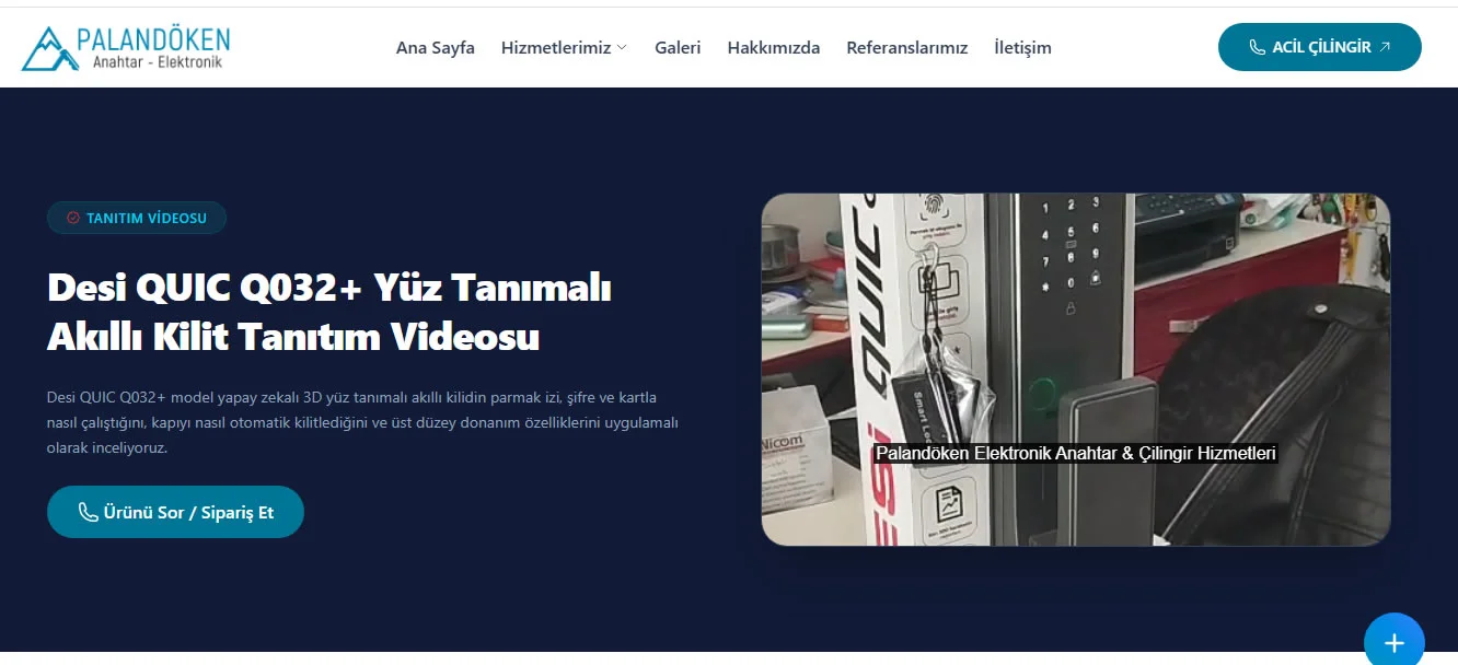 Palandöken Çilingir Google Ads Reklam Kampanyası