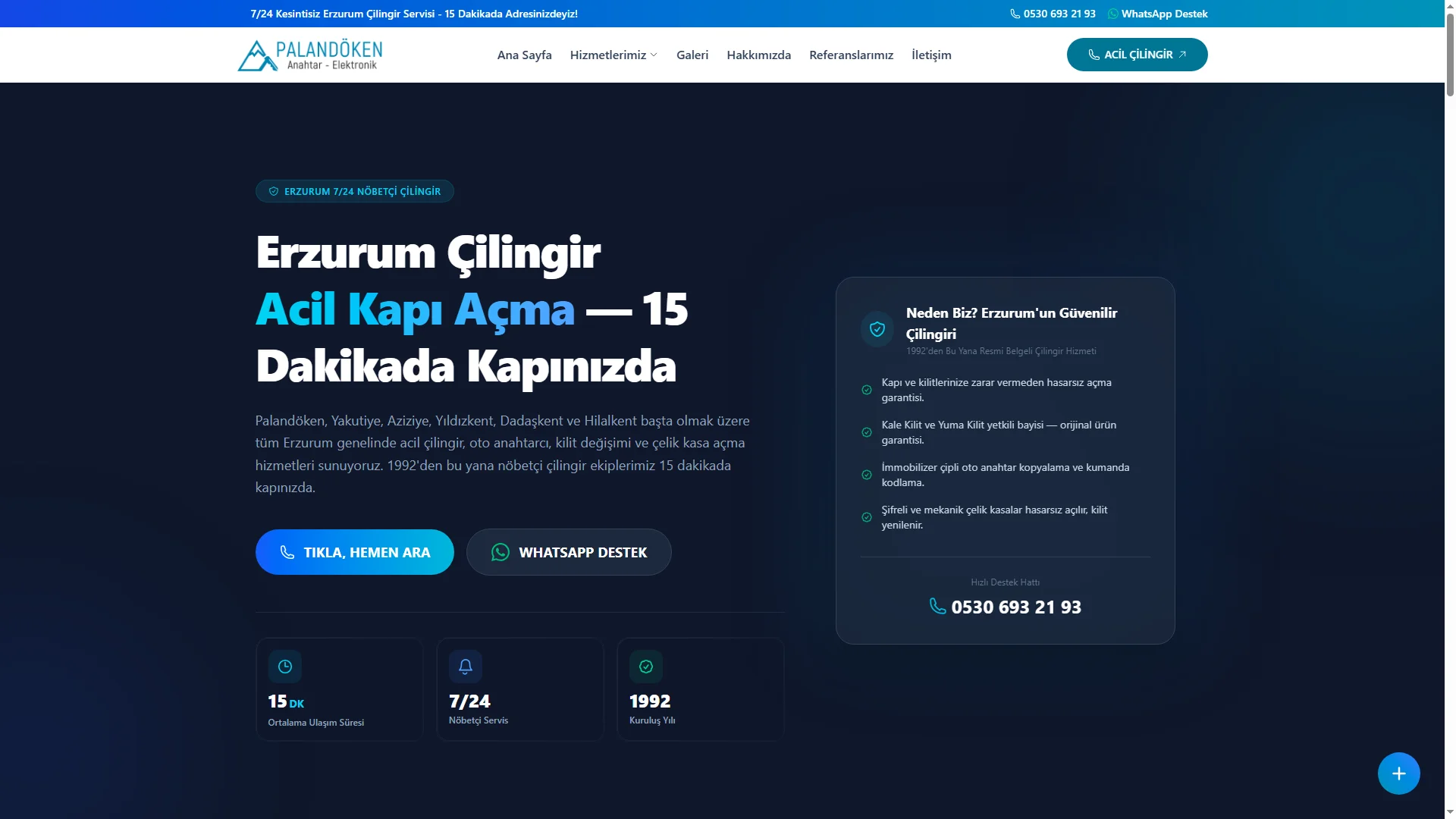 Palandöken Anahtar & Çilingir